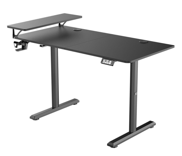 Ultradesk HIGHLANDER Elektryczna regulacja Czarne - 1295841 - zdjęcie 5